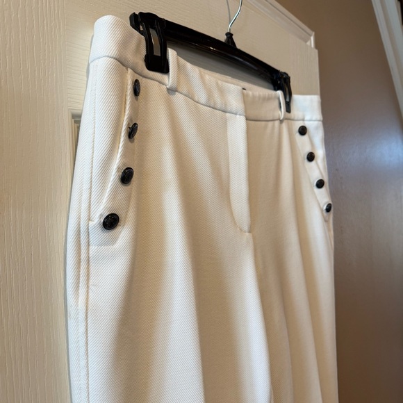 White House Black Market Sailor Style Boot Dress Slacks Pants Women 10S - Picture 2 of 16